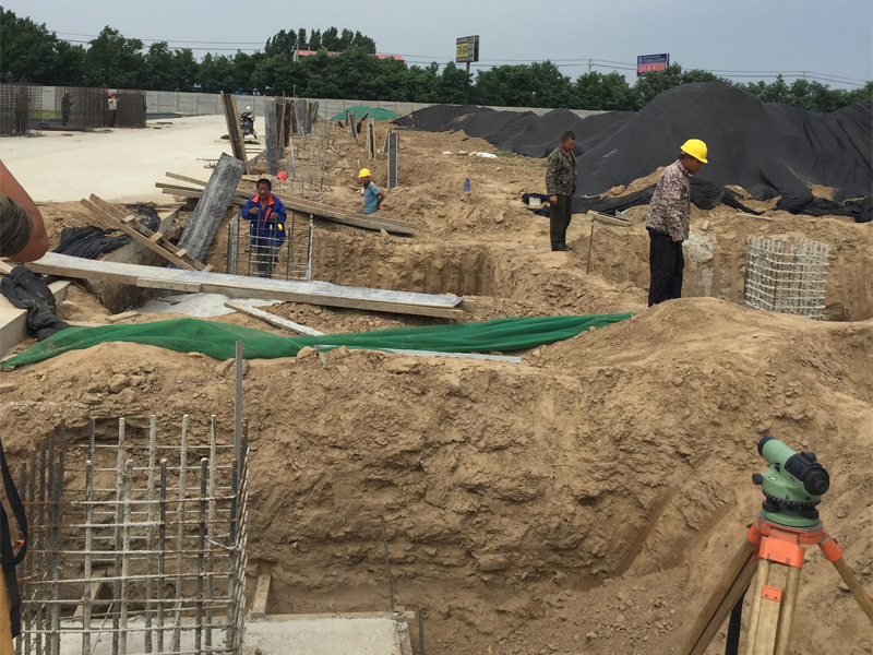 2鋼構(gòu)復(fù)核放線(xiàn)