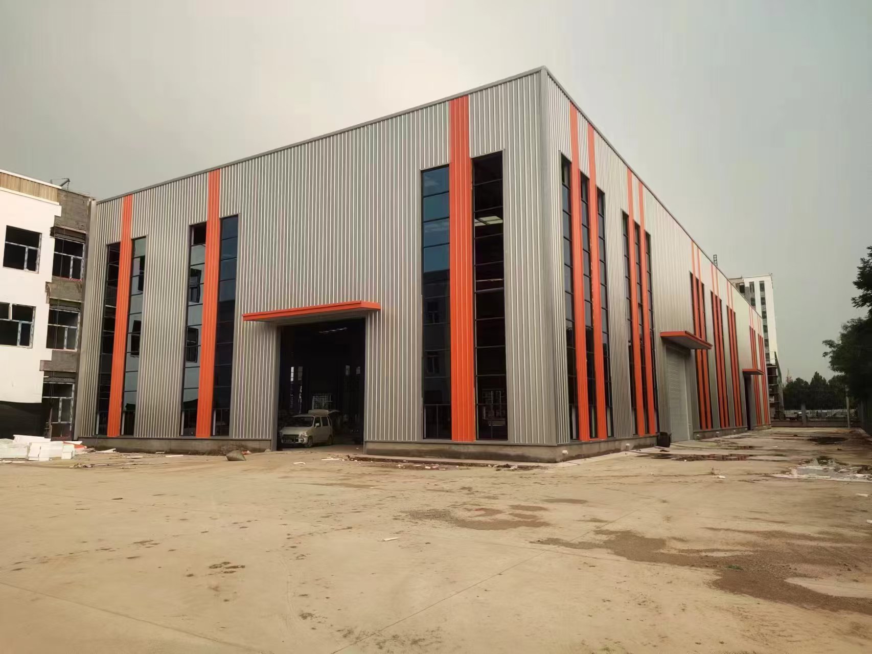 鋼結構廠房 現代會鋼結構廠房 衡水鋼結構廠家金鼎鋼構